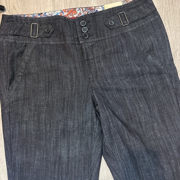 One Love (Z.E.) – Dark Wash Denim Trouser Pants, Size 16 bin1018 - Picture 2 of 6